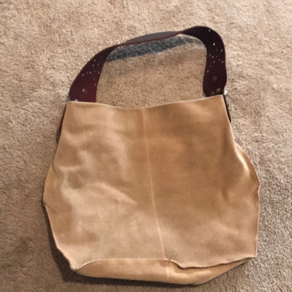 Wilson’s Leather Suede shoulder bag
